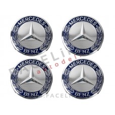 Mercedes emblemi za platišča 75mm Mercedes emblemi za platišča 75mm