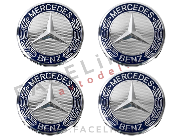 Mercedes emblemi za platišča 75mm Mercedes emblemi za platišča 75mm
