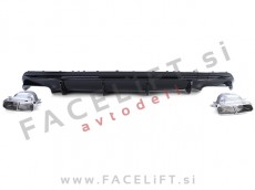 Mercedes CLA C117 AMG Line 13-19 difuzor z nastavki za izpuh