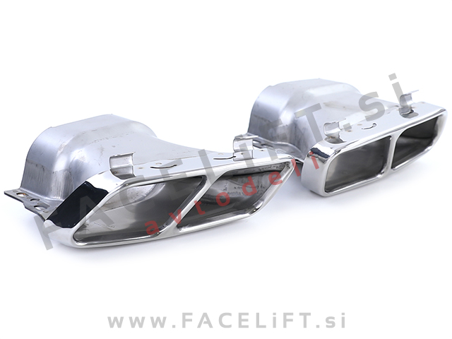 Mercedes CLA C117 AMG Line 13-19 difuzor z nastavki za izpuh Mercedes CLA C117 AMG Line 13-19 difuzor z nastavki za izpuh