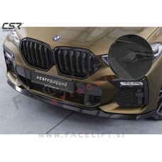 BMW X6 G06 M-Pack 19- podaljšek sprednjega odbijača karbon mat BMW X6 G06 M-Pack 19- podaljšek sprednjega odbijača karbon mat