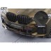 BMW X6 G06 M-Pack 19- podaljšek sprednjega odbijača karbon mat