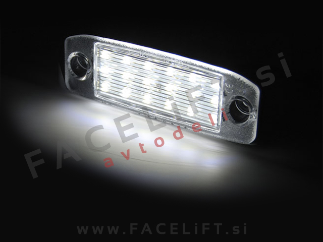 LED osvetlitev registrske tablice z ohišjem Kia Sportage 10-15 LED osvetlitev registrske tablice z ohišjem Kia Sportage 10-15