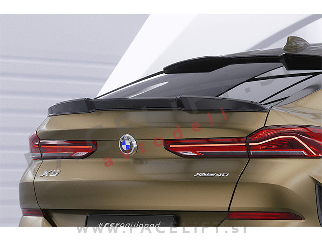 BMW X6 G06 19- spojler za prtljažnik karbon mat