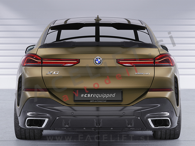 BMW X6 G06 19- spojler za prtljažnik karbon mat