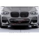 BMW X4 G06 M-Pack 18-21 podaljšek sprednjega odbijača črni sijaj