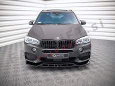 BMW X5 F15 M-Pack 13-18 podaljšek sprednjega odbijača črni sijaj