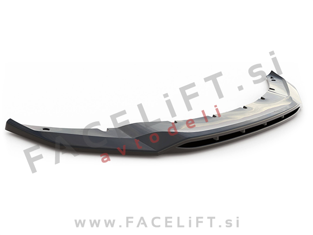 BMW X5 F15 M-Pack 13-18 podaljšek sprednjega odbijača črni sijaj