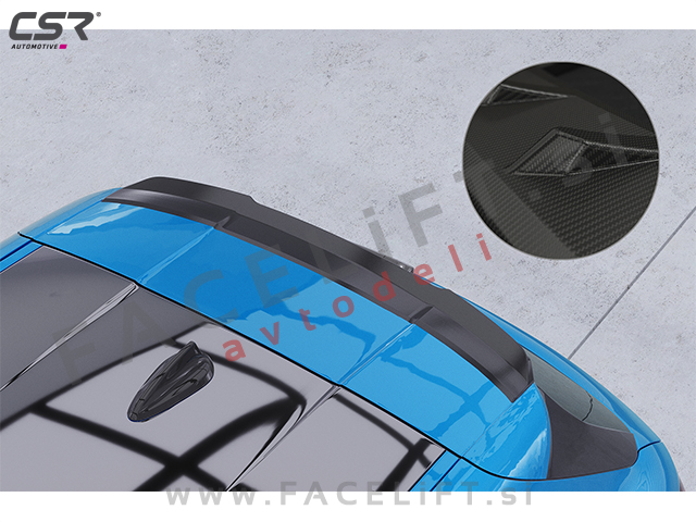 BMW 1 F40 M-Pack 19-24 strešni spojler karbon mat