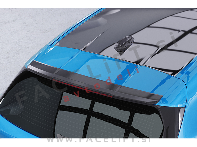 BMW 1 F40 M-Pack 19-24 strešni spojler karbon mat