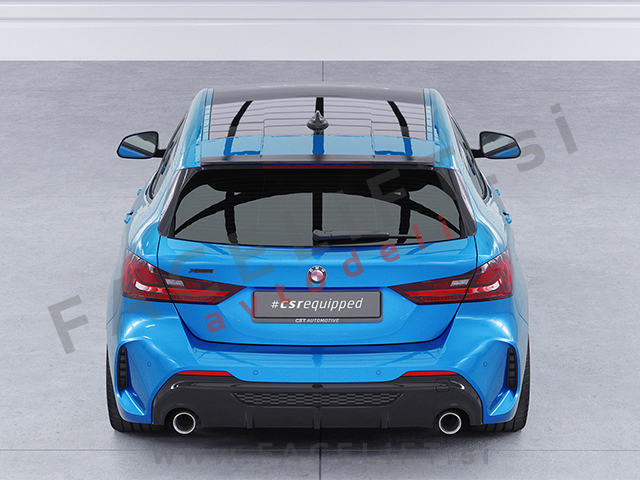 BMW 1 F40 M-Pack 19-24 strešni spojler karbon mat