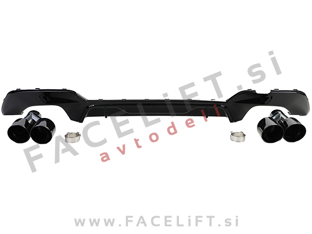 BMW G20 G21 M-Pack 19-22 difuzor z nastavki za izpuh