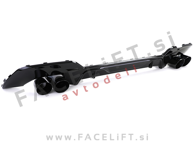 BMW G20 G21 M-Pack 19-22 difuzor z nastavki za izpuh