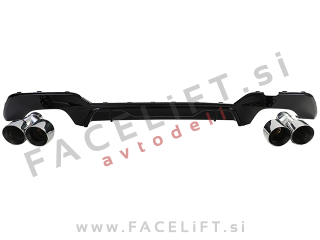 BMW G20 G21 M-Pack 19-22 difuzor z nastavki za izpuh
