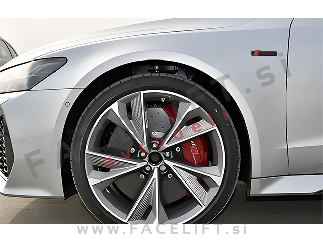 Audi S line emblem črni sijaj