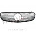 Mercedes GLC Coupe SUV X253 C253 15-19 maska Diamond Silver z kamero