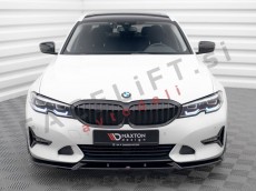 BMW 3 G20 G21 Sport Line 19-22 podaljšek sprednjega odbijača črni sijaj