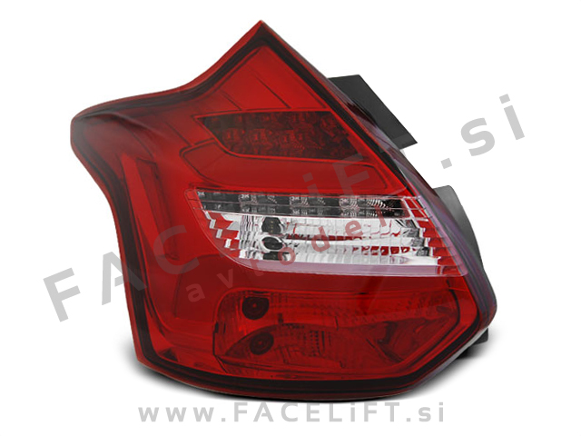 Ford Focus 3 Hatchback 10-14 zadnje LED luči