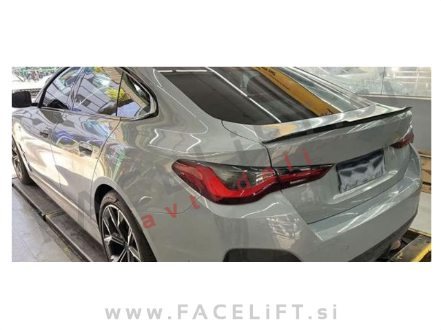 Spojler za prtljažnik črni sijaj BMW 4 Gran Coupe G26 21- 