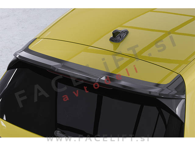 Strešni spojler karbon mat VW Golf 8 GTD GTE GTI R R-Line 20-