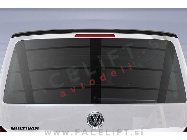 Strešni spojler črni mat VW T6 T6.1 15-23