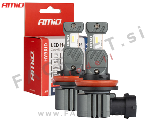 LED kit H8 H9 H11 H16 Hybrid Series 60W 5600lm 6000K CANBUS 12V