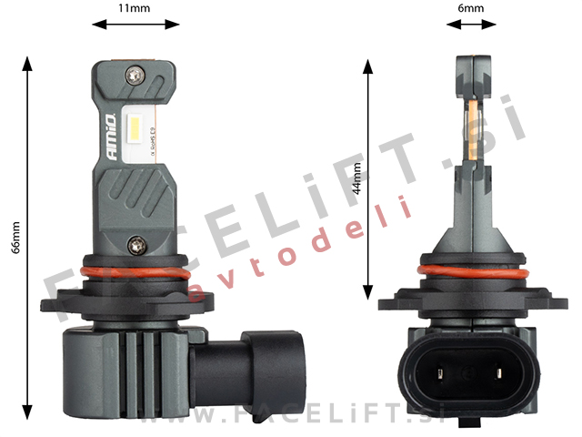 LED kit HB3 HIR1 H10 Hybrid Series 60W 5600lm 6000K CANBUS 12V
