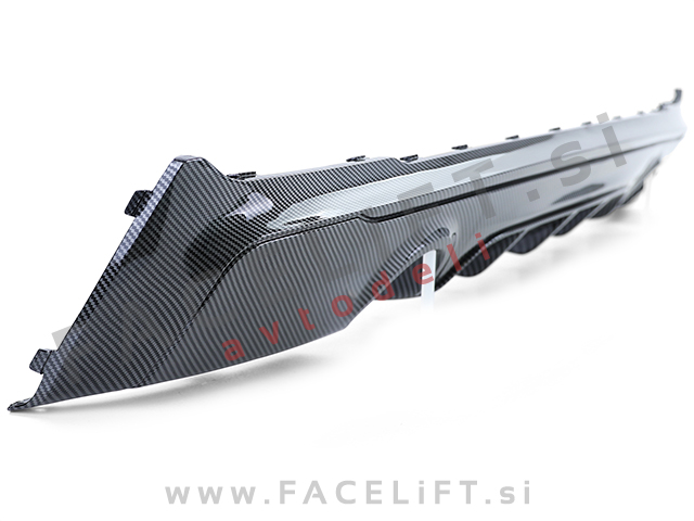 Difuzor M-Performance izgled karbon sijaj BMW 2 F22 F23 M 13-21