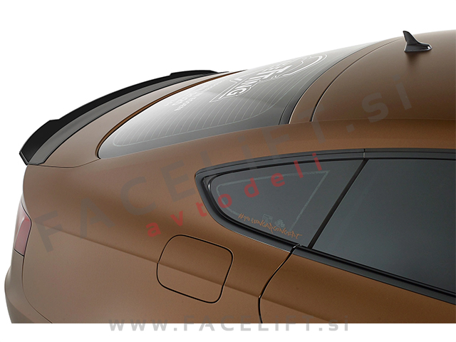 Spojler za prtljažnik črni mat Audi A5 Sportback 8T 09-16