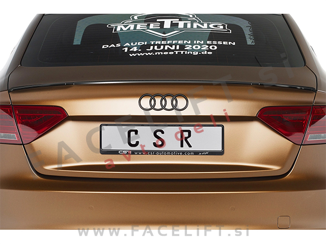 Spojler za prtljažnik črni mat Audi A5 Sportback 8T 09-16