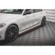 Podaljški pragov črni sijaj BMW 3 G20 G21 19-22