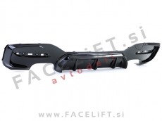 BMW 1 F20 F21 LCI 15-19 difuzor M-Performance izgled črni sijaj