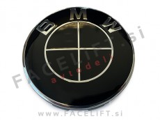 BMW emblemi za platišča 68mm črni