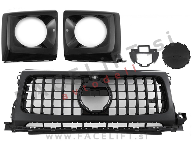 Maska črna Mercedes G W463 18-