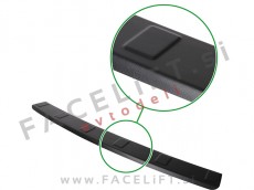 Zaščita zadnjega odbijača črna mat Nissan Qashqai 17-21