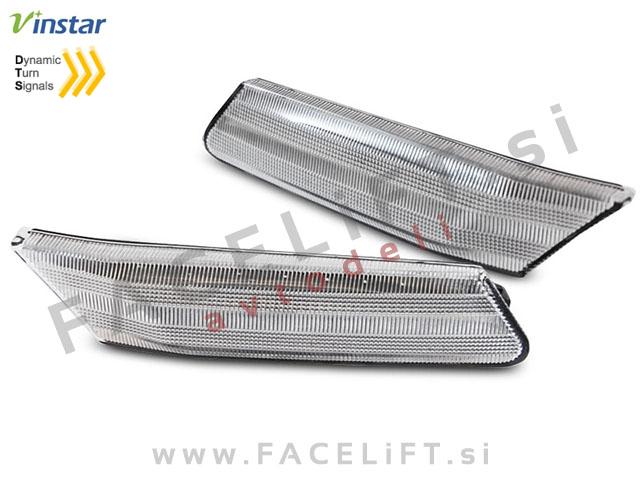 Dinamični bočni LED smerniki Porsche Cayman 987C 05-09