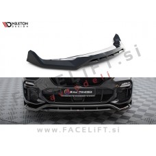 Podaljšek sprednjega odbijača V.2 črni sijaj BMW X5 G05 M-Pack 18-23