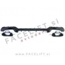 BMW G20 G21 M-Pack 19-22 difuzor z nastavki za izpuh M-Performance 340 izgled BMW G20 G21 M-Pack 19-22 difuzor z nastavki za izpuh M-Performance 340 izgled