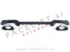 BMW G20 G21 M-Pack 19-22 difuzor z nastavki za izpuh M-Performance 340 izgled