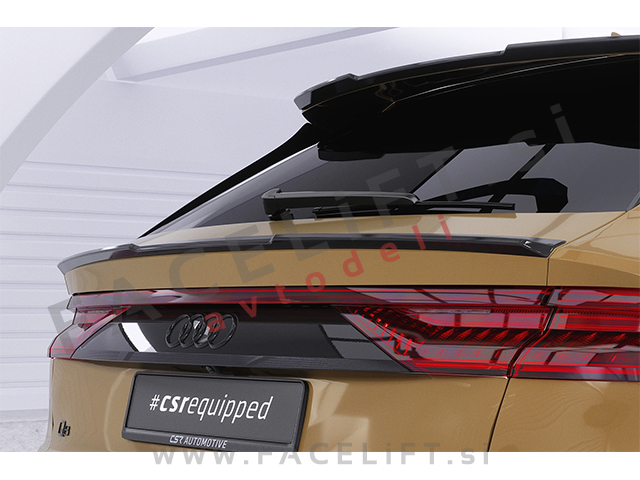 Spojler za prtljažnik karbon mat Audi Q8 SUV 4M 18-