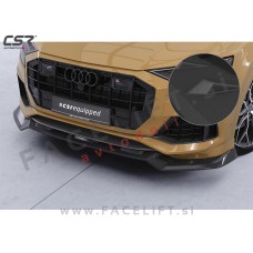 Podaljšek sprednjega odbijača črni mat Audi Q8 23-