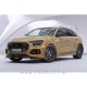 Podaljšek sprednjega odbijača črni mat Audi Q8 23-