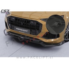 Podaljšek sprednjega odbijača karbon mat Audi Q8 23-