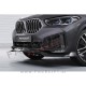 Podaljšek sprednjega odbijača črni mat BMW X6 G06 19-23