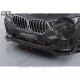 Podaljšek sprednjega odbijača karbon sijaj BMW X6 G06 19-23
