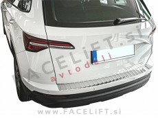 Zaščita zadnjega odbijača kromirana sijaj Škoda Karoq 17- Zaščita zadnjega odbijača kromirana sijaj Škoda Karoq 17-