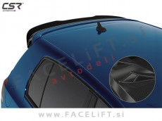 Strešni spojler karbon sijaj VW Golf 6 GTD GTI R R-Line 08-12