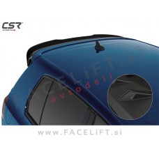 Strešni spojler karbon mat VW Golf 6 GTD GTI R R-Line 08-12 Strešni spojler karbon mat VW Golf 6 GTD GTI R R-Line 08-12