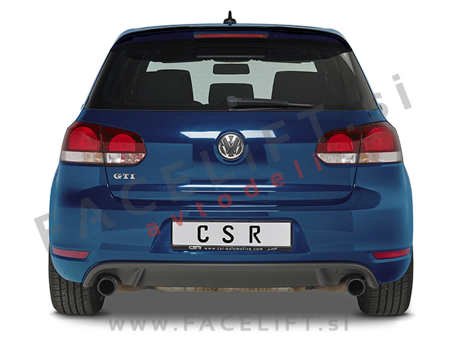 Strešni spojler karbon mat VW Golf 6 GTD GTI R R-Line 08-12