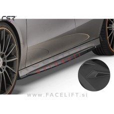 Podaljški pragov črni mat Mercedes CLA C118 X118 AMG Line 19-